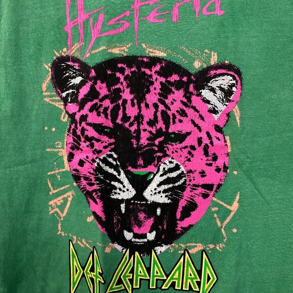 Def Leppard Hysteria Heavy Metal Band T-Shirt Medium - Picture 2 of 4